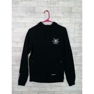 Spartan Race Super Beast Black White Pullover Hoodie Sweatshirt Sz Small S Craft